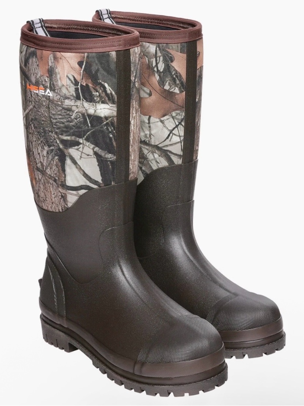 HISEA Rain Boot Waterproof Non-Slip Snow Fishing Hunting Farm Work | Men’s Sz 10